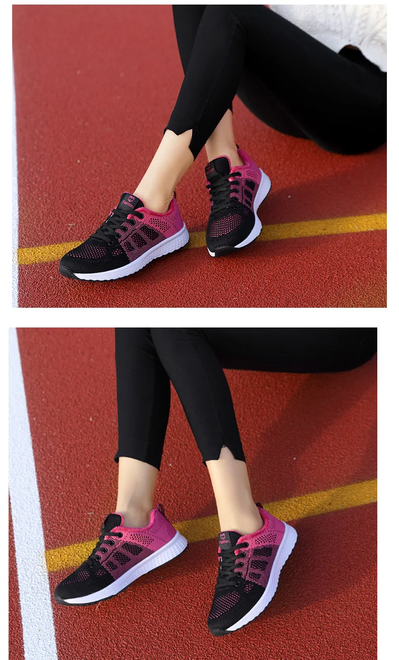 Women Sport Shoes Fashion Platform Sneakers Ladies Spring Summer Flats Running Shoes for Women Casual Shoes Mesh Jogging Tennis - Image 36