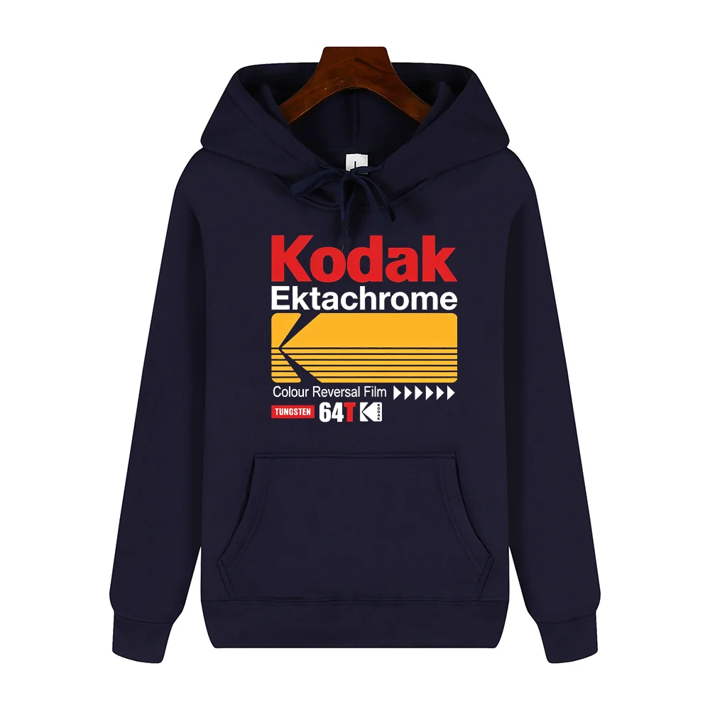 Kodak Brand Retro Trendy Print Autumn Winter Men Hoodie Daily Outdoor Sports Casual Warm Fashionable Y2K Streetwear Top Clothing - Image 11
