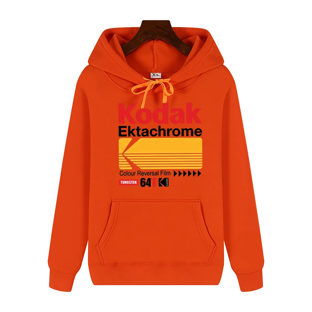 Kodak Brand Retro Trendy Print Autumn Winter Men Hoodie Daily Outdoor Sports Casual Warm Fashionable Y2K Streetwear Top Clothing - Image 16