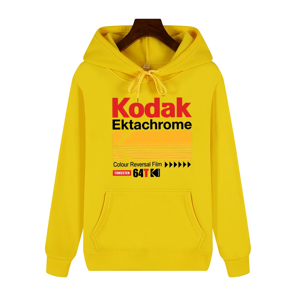 Kodak Brand Retro Trendy Print Autumn Winter Men Hoodie Daily Outdoor Sports Casual Warm Fashionable Y2K Streetwear Top Clothing - Image 10