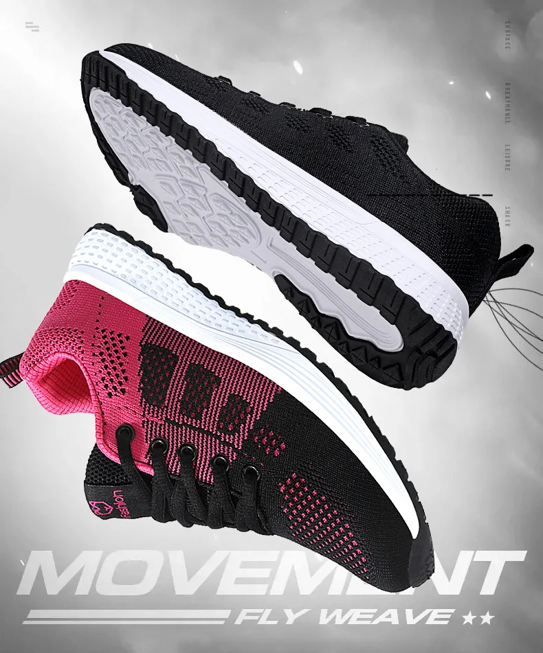 Women Sport Shoes Fashion Platform Sneakers Ladies Spring Summer Flats Running Shoes for Women Casual Shoes Mesh Jogging Tennis - Image 15