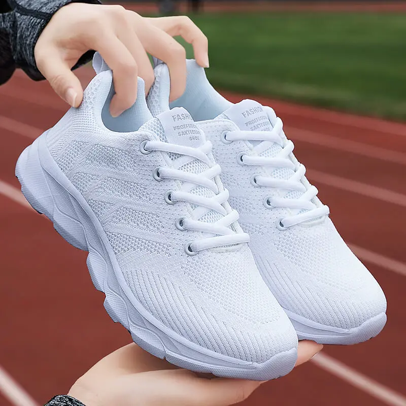New Sneakers Women Casual Shoes Fashion Breathable Walking Mesh Flat Shoes Women 2024 Tenis Feminino White Ladies sports Shoes - Image 6