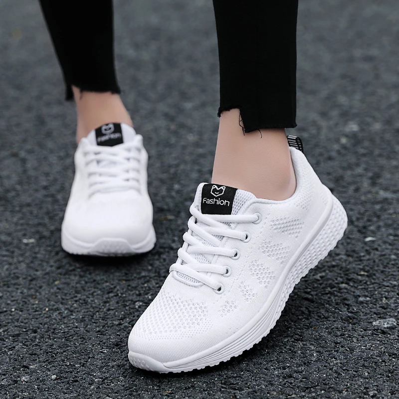 Women Sport Shoes Fashion Platform Sneakers Ladies Spring Summer Flats Running Shoes for Women Casual Shoes Mesh Jogging Tennis - Image 7