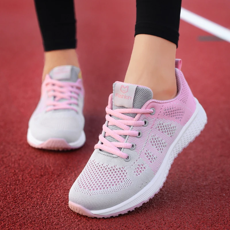 Women Sport Shoes Fashion Platform Sneakers Ladies Spring Summer Flats Running Shoes for Women Casual Shoes Mesh Jogging Tennis - Image 8