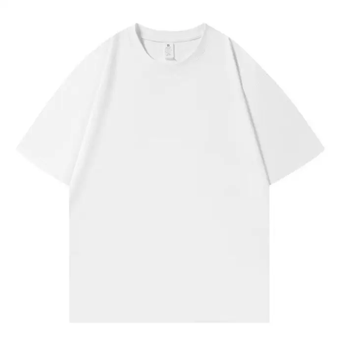 Summer 100% Cotton Oversized T shirts for Women Men Brown Casual Female Korean Streetwear Tees Unisex Basic Solid Young Cool Top - Image 7