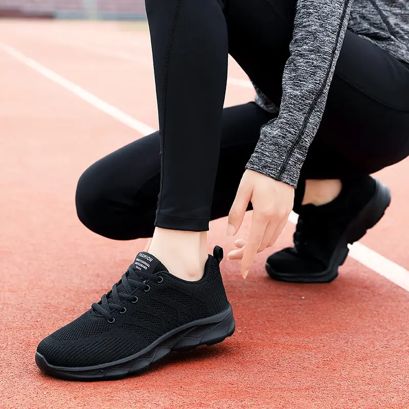 New Sneakers Women Casual Shoes Fashion Breathable Walking Mesh Flat Shoes Women 2024 Tenis Feminino White Ladies sports Shoes - Image 2