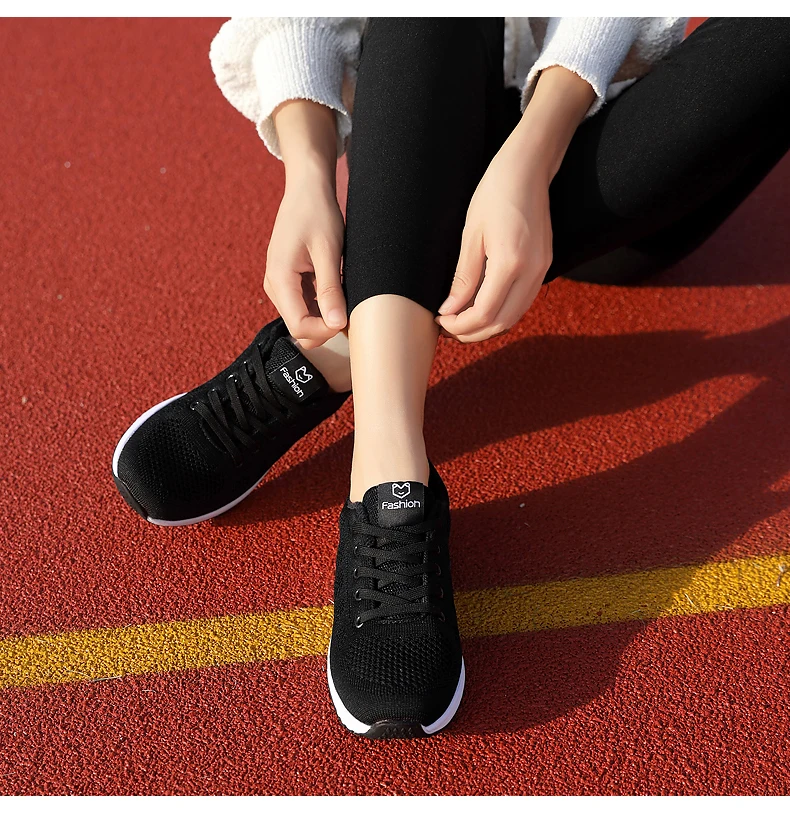 Women Sport Shoes Fashion Platform Sneakers Ladies Spring Summer Flats Running Shoes for Women Casual Shoes Mesh Jogging Tennis - Image 32