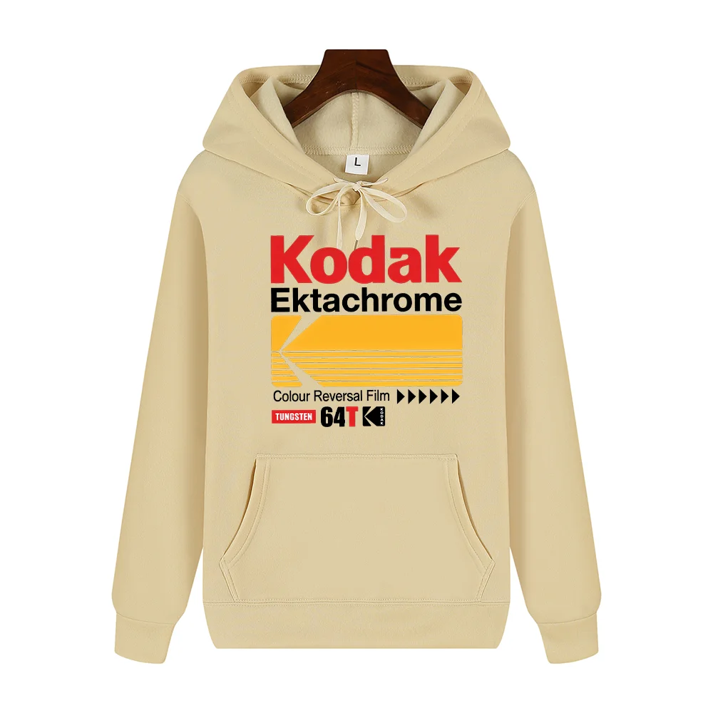 Kodak Brand Retro Trendy Print Autumn Winter Men Hoodie Daily Outdoor Sports Casual Warm Fashionable Y2K Streetwear Top Clothing - Image 13
