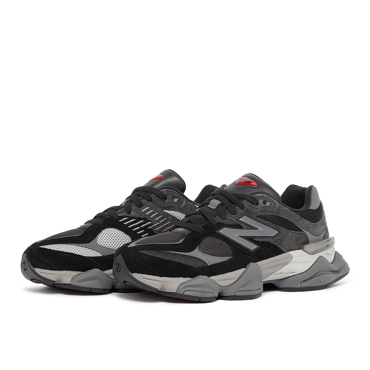 New Balance 9060 Black Castlerock Grey U9060BLK Men's Fashion Sneaker New - Image 4