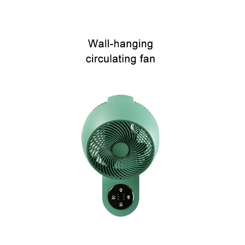 220V Electric Fan Oscillating 3 Blades 3 Speeds Adjustable Wall Mounted Fan Remote - Image 4