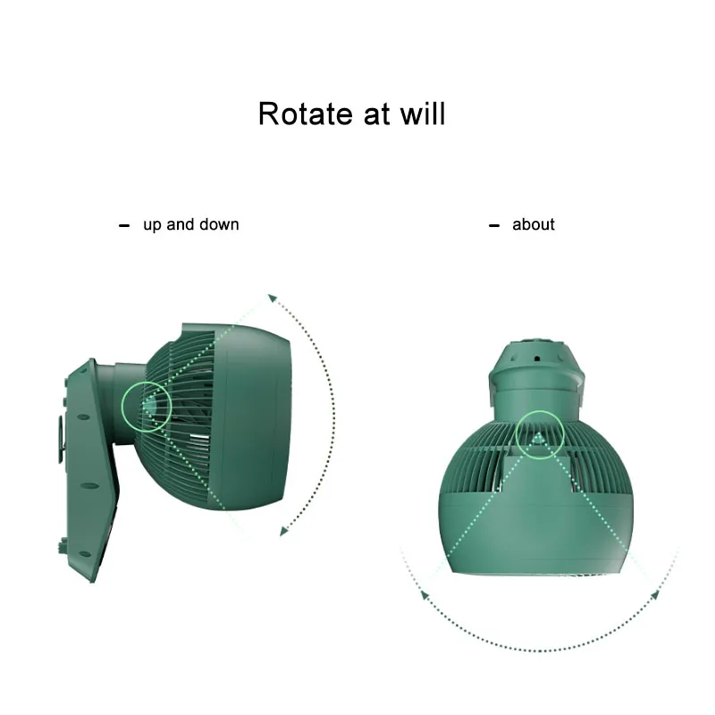 220V Electric Fan Oscillating 3 Blades 3 Speeds Adjustable Wall Mounted Fan Remote - Image 5