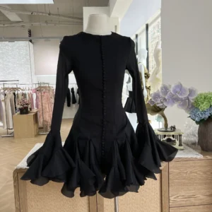Alternative view of OUDINA Long Sleeve Dress for Women Casual Dresses