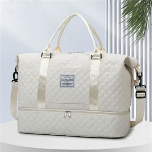 Alternative view of Lightweight Luggage Bag, Large Capacity Travel Duffle Bag Gym Tote Bags, Shoulder Weekender Overnight Bag