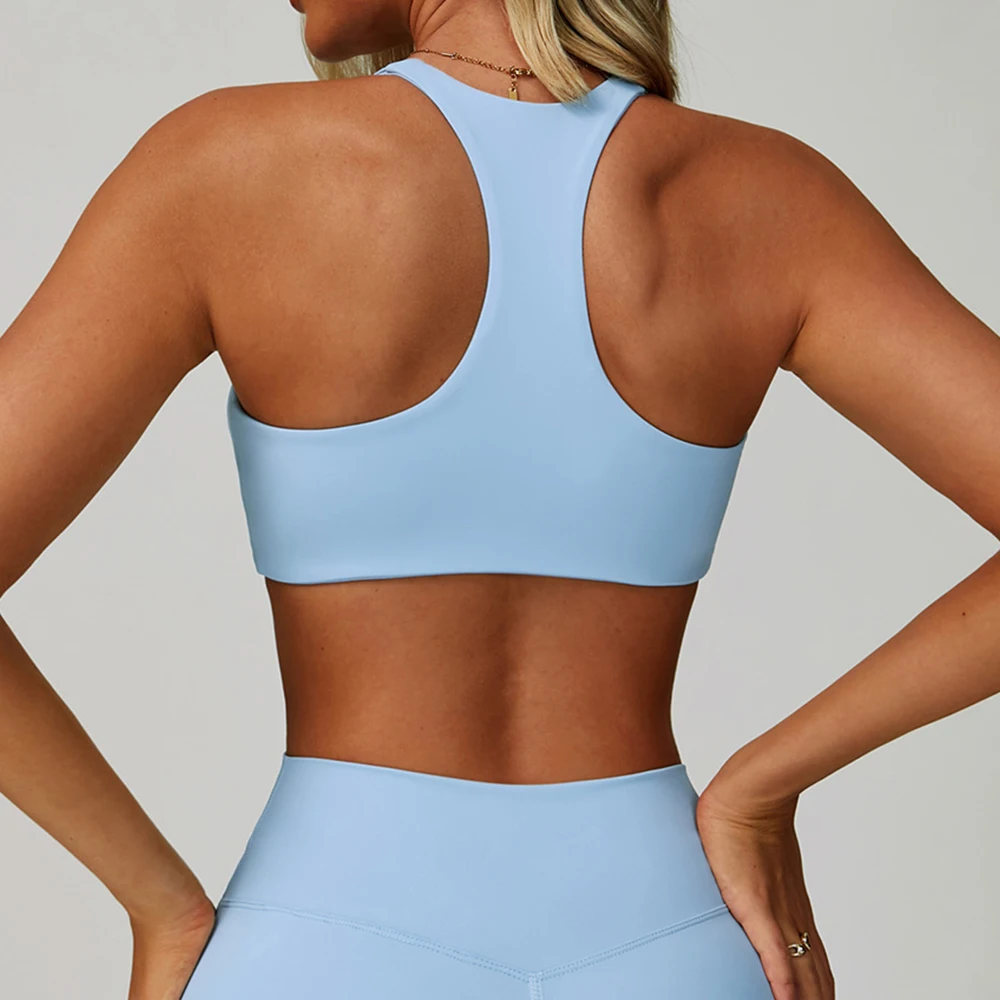 Sports Bra Women Top Push Up Fitness Yoga Bra Workout Underwear High Strength Sport Tops Women Breathable Running Vest Gym Wear - Image 5