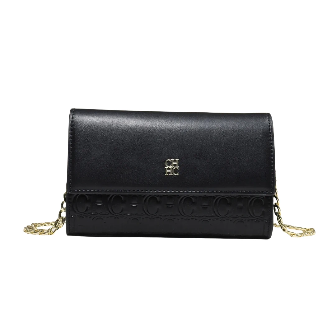 Women's Crossbody Bag Light Luxury Design Chain Bag Color Blocked Women's Chain Bag - Image 3