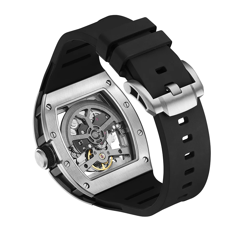 2025 Fashion New Men's Watch High End Luxury Automatic Mechanical Waterproof Watch Automatic Mechanical Watches - Image 4