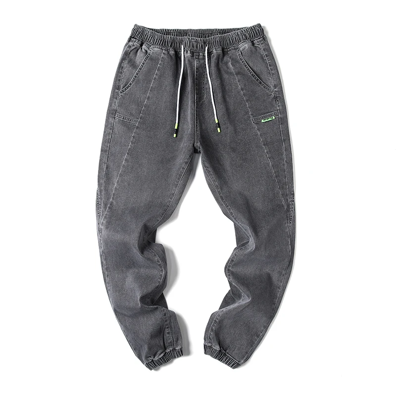 Men Outdoor Workwear Style Stretch Cuffed Tapered Pants Summer Autumn Comfortable Versatile Casual Harem Long Pants Plus Size5XL - Image 8