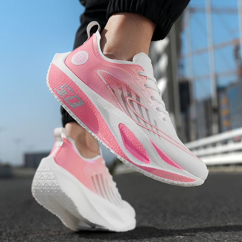 New Running Shoes Summer Tenis Masculino New Fitness Test Middle School Students Bounce Cushioning Sneakers Men's Shoes Women - Image 4