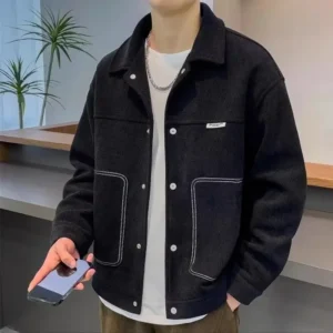 Alternative view of Jacket for Men High Quality Man Coat Stylish Spring Autumn Original Brands Cheap Sale Clothing Fashion 2025 Fast Delvery Joker