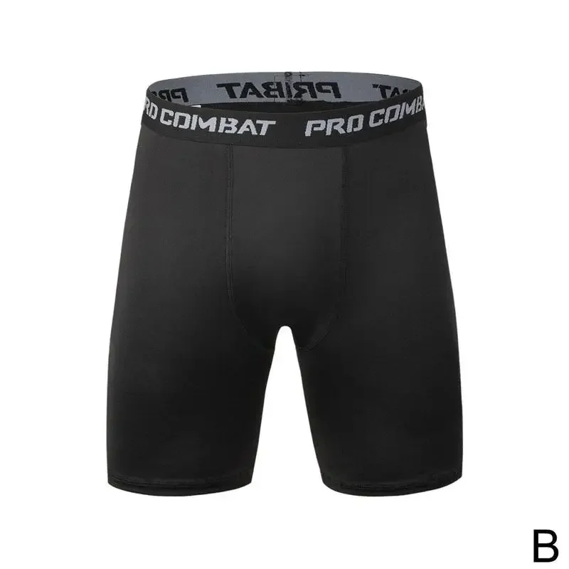 Sports Shorts Men Compression Running Shorts With Pocket Quick Dry Workout Gym Shorts Fitness Sport Leggings for Men - Image 9