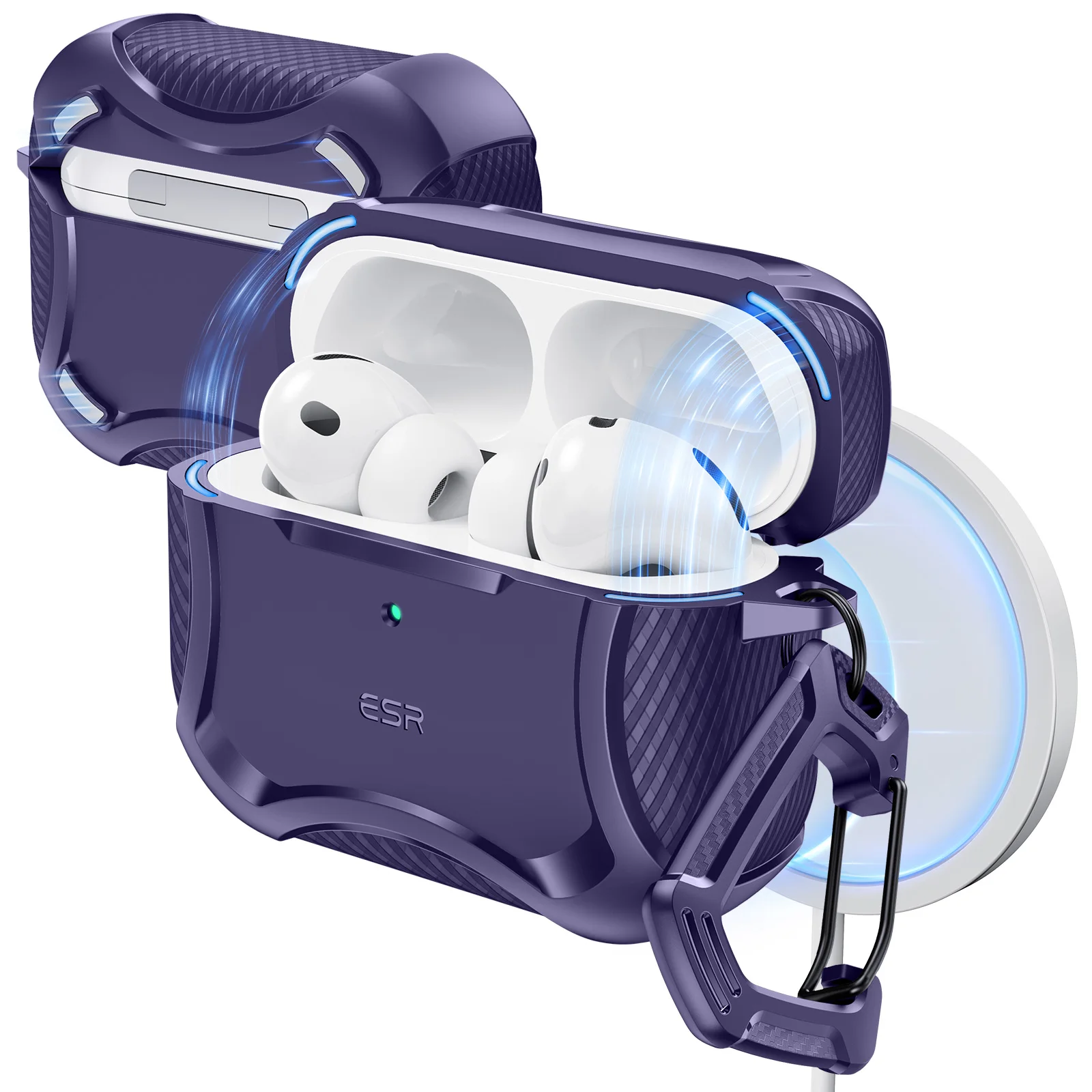 ESR for AirPods Pro 3 Case (2025) Compatible with Airpods Pro 3rd Generation Earphone Case Powerful Drop Protection Cover - Image 8
