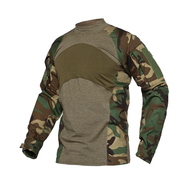 Men Spring Summer Tactical T-shirt Army Combat - Image 9