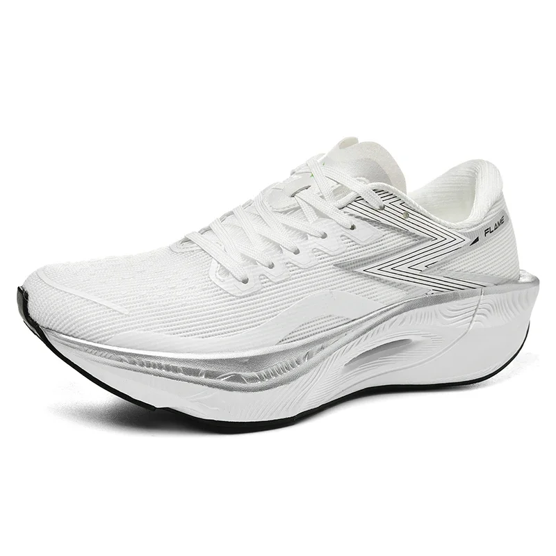 Running Shoes Carbon Board Speciality Marathon Men Sports Breathable Lightweight Women's Comfortable Athletic Nonskid Sneakers - Image 7