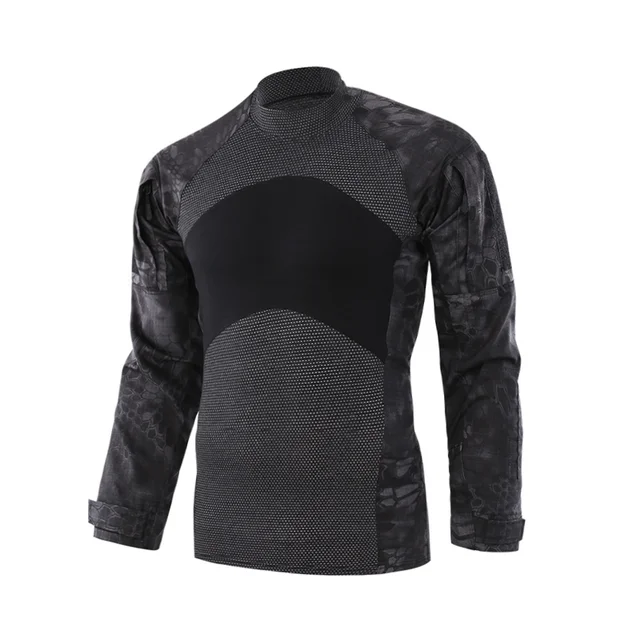 Men Spring Summer Tactical T-shirt Army Combat - Image 10
