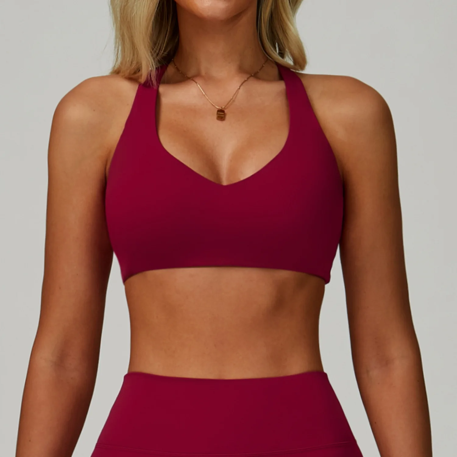 Sports Bra Women Top Push Up Fitness Yoga Bra Workout Underwear High Strength Sport Tops Women Breathable Running Vest Gym Wear - Image 7