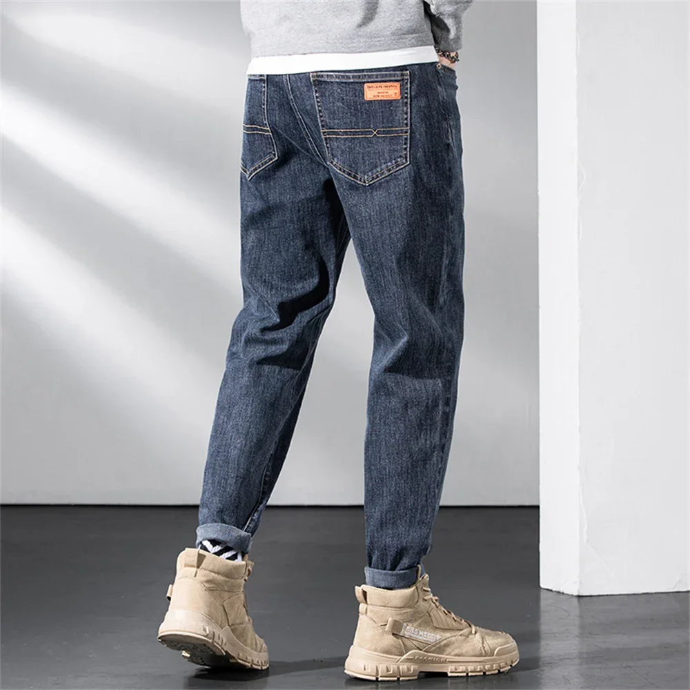 Men Harem Jeans Loose Baggy Casual Joggers Hip Hop Denim Pants Camouflage Patchwork Streetwear Trousers Man Clothing jeans - Image 5