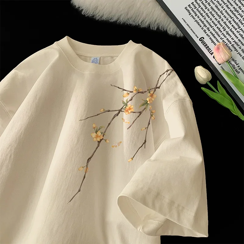 Summer New Floral PatternT-shirt