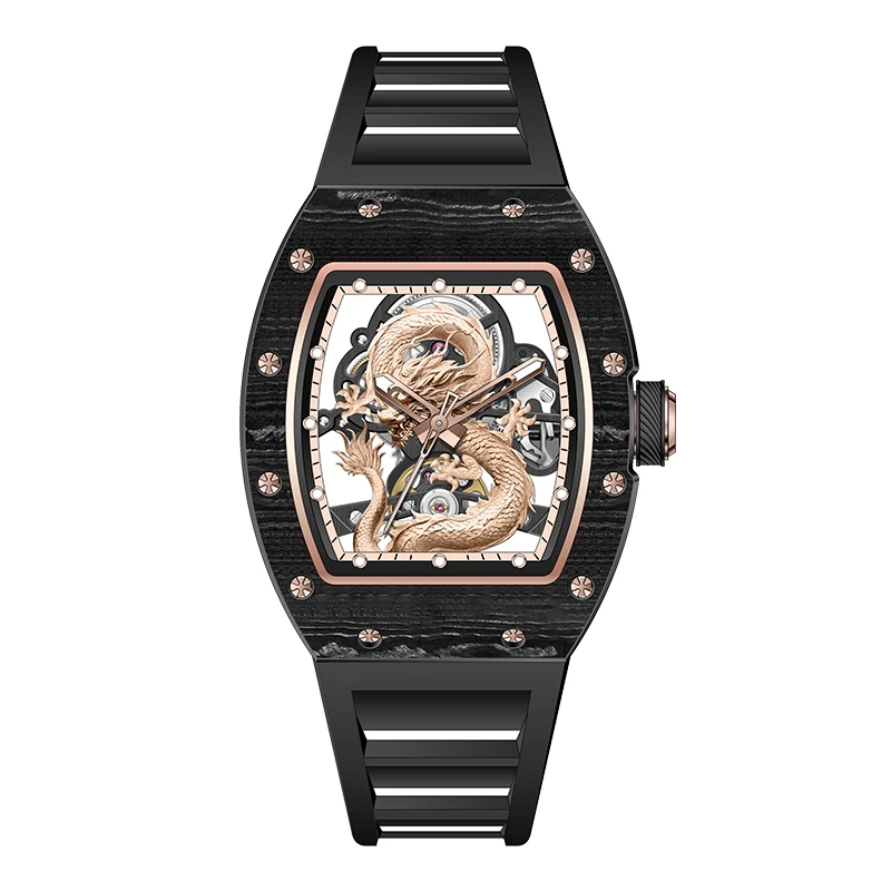 2025 Fashion New Men's Watch High End Luxury Automatic Mechanical Waterproof Watch Automatic Mechanical Watches - Image 7