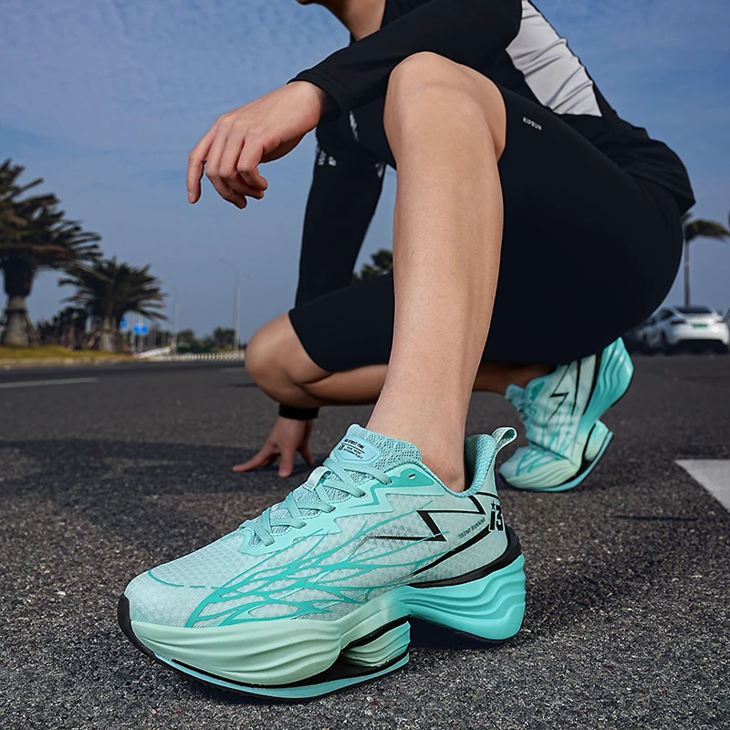 2025 Autumn Running Shoes Shock-Absorbing And Anti Slip Men'S Sports Breathable Lightweight And Comfortable Running Shoes 36-44 - Image 6