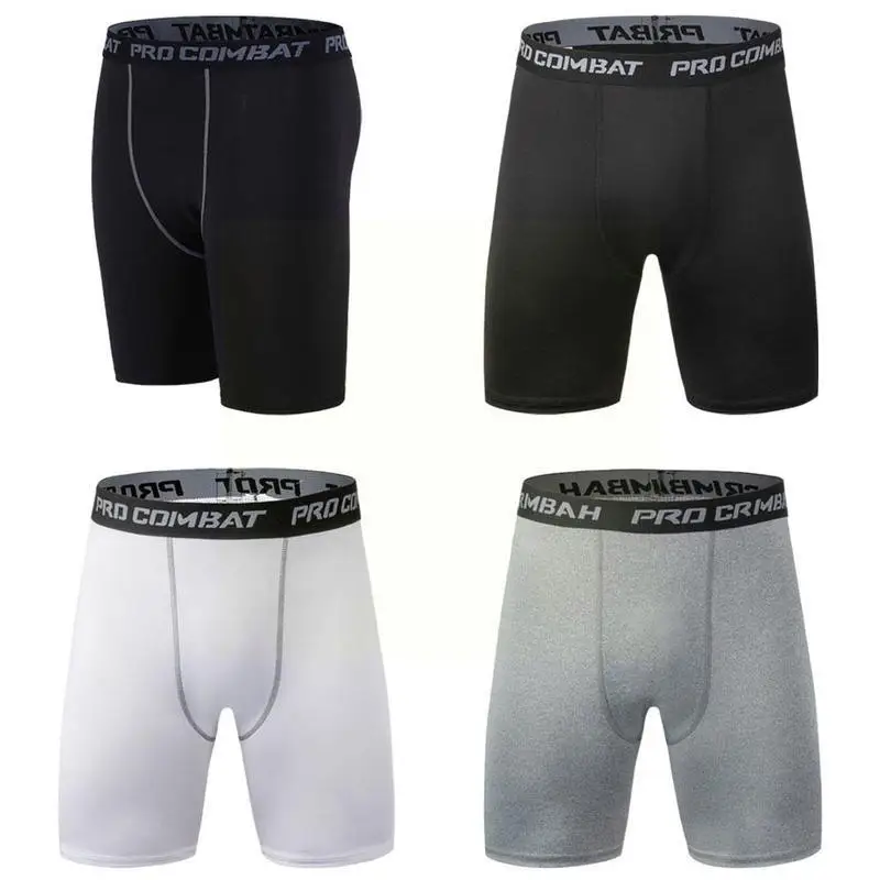 Sports Shorts Men Compression Running Shorts With Pocket Quick Dry Workout Gym Shorts Fitness Sport Leggings for Men - Image 3