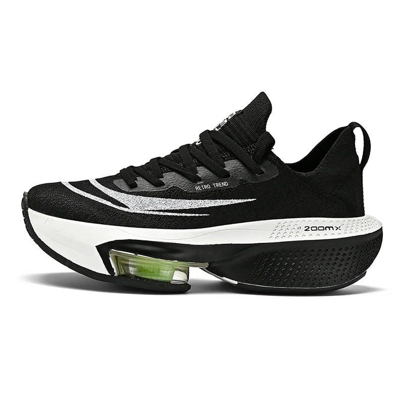 Running Shoes Air Cushion Speciality Marathon Men Sports Breathable Lightweight Women's Comfortable Athletic Nonskid Sneakers - Image 9