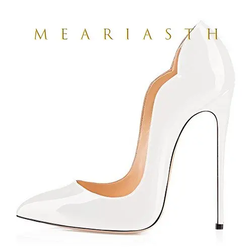12cm Heels Women Patent Leather High Thin Heel Shoes - Image 18