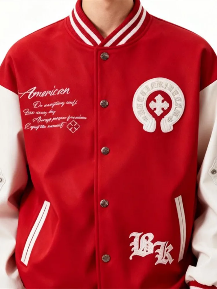 Autumn and Spring New Fashion Trend American Vintage - Image 3