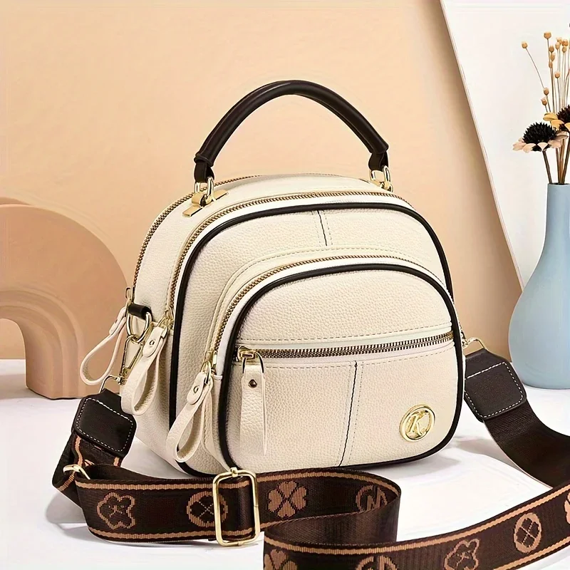 Women's Bag Fashionable Versatile Luxury Shoulder Bag Shopping Handbag - Image 6