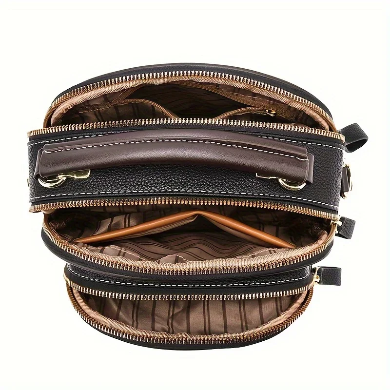 Women's Bag Fashionable Versatile Luxury Shoulder Bag Shopping Handbag - Image 4