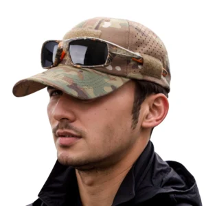 Alternative view of 1/2pcs New Men Camouflage Baseball Cap Breathable Sunscreen Hat