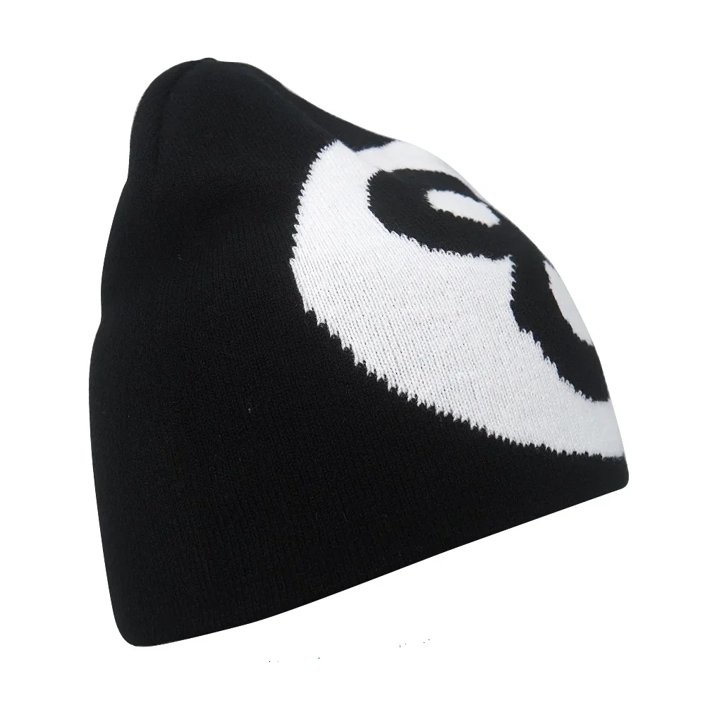 Y2K Letter Knitted Winter Autumn Beanie Cap - Image 36