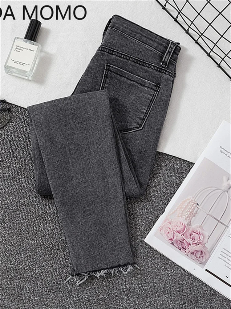 Jeans Female Denim Pants Black Womens Jeans - Image 3