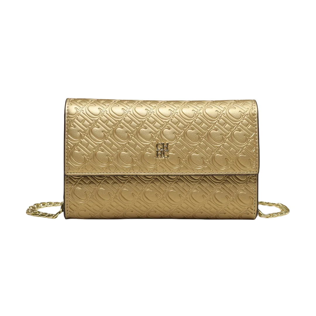 Women's Crossbody Bag Light Luxury Design Chain Bag Color Blocked Women's Chain Bag - Image 5
