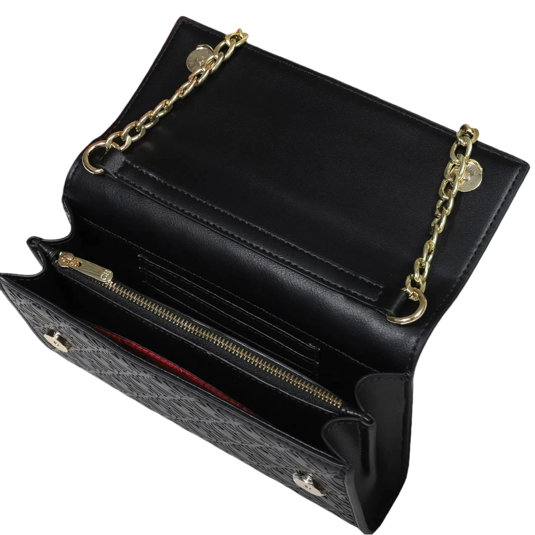 Women's Crossbody Bag Light Luxury Design Chain Bag Color Blocked Women's Chain Bag - Image 6