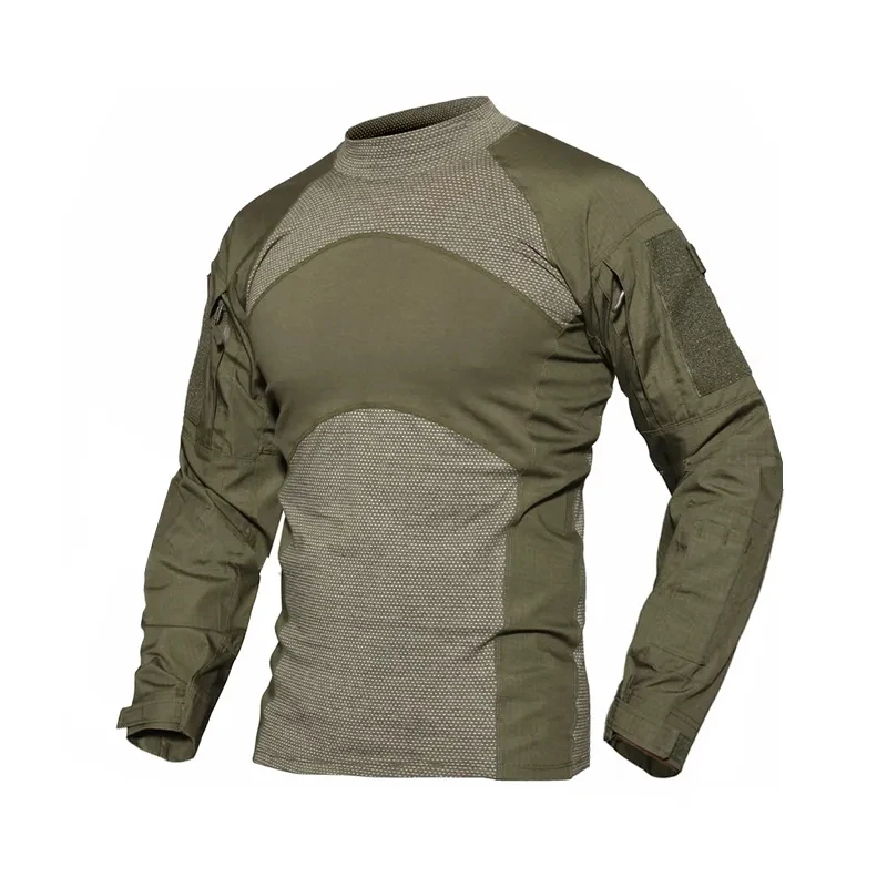 Men Spring Summer Tactical T-shirt Army Combat
