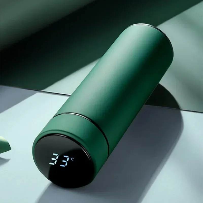 500ML Temperature Display Thermos Cup Stainless Steel Divided Thermos Bottle - Image 4