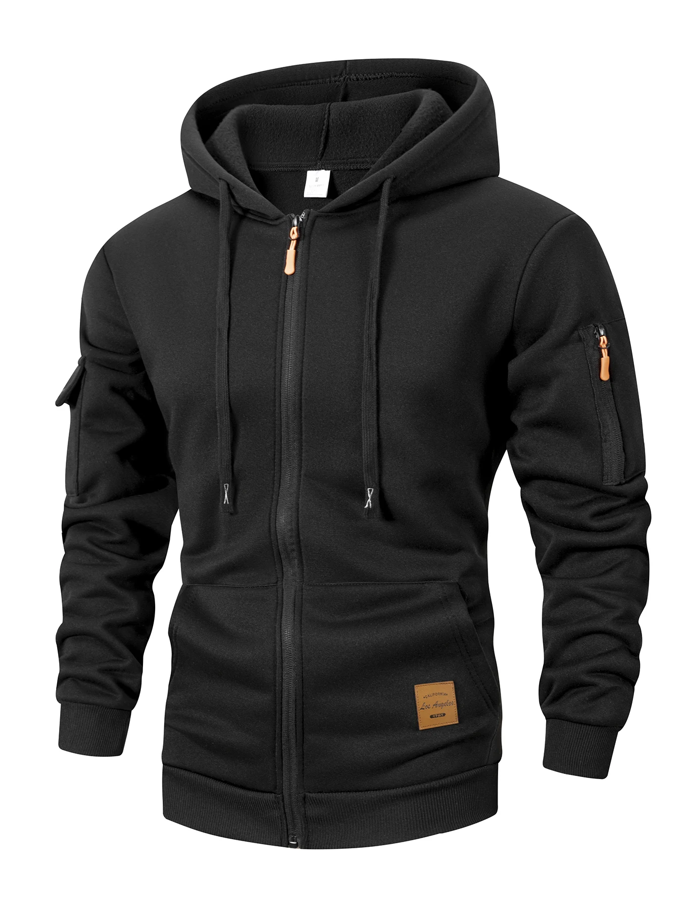 2025 New Autumn Men Sweatshirts Long Sleeve Jacket Hoodie Zipper Closure Jacket Male Hoodies Sweatshirt Slim Fit Male Clothing - Image 6