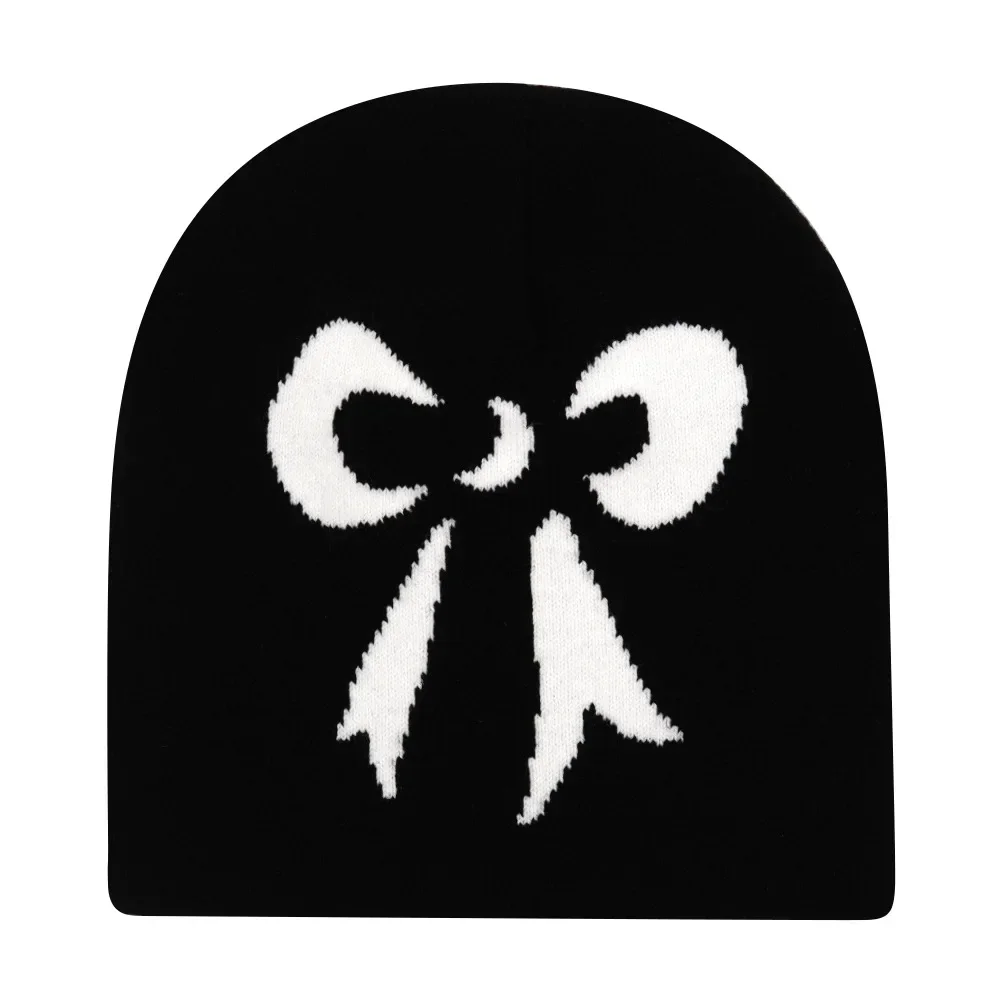 Y2K Letter Knitted Winter Autumn Beanie Cap - Image 99