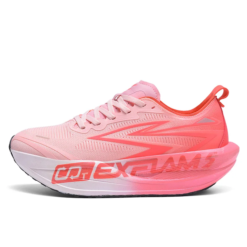 Running Shoes Carbon Board Speciality Marathon Men Sports Breathable Lightweight Women's Comfortable Nonskid Chunta Sneakers - Image 7