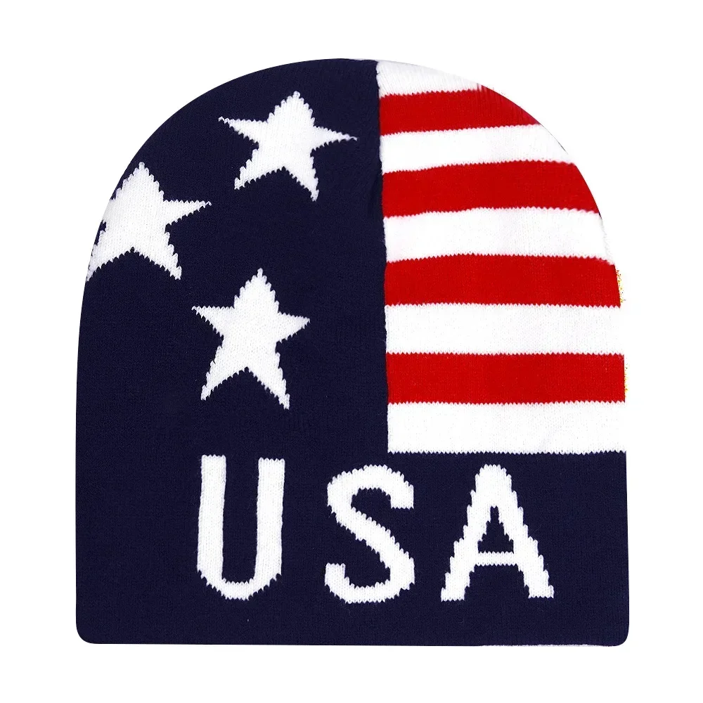 Y2K Letter Knitted Winter Autumn Beanie Cap - Image 15